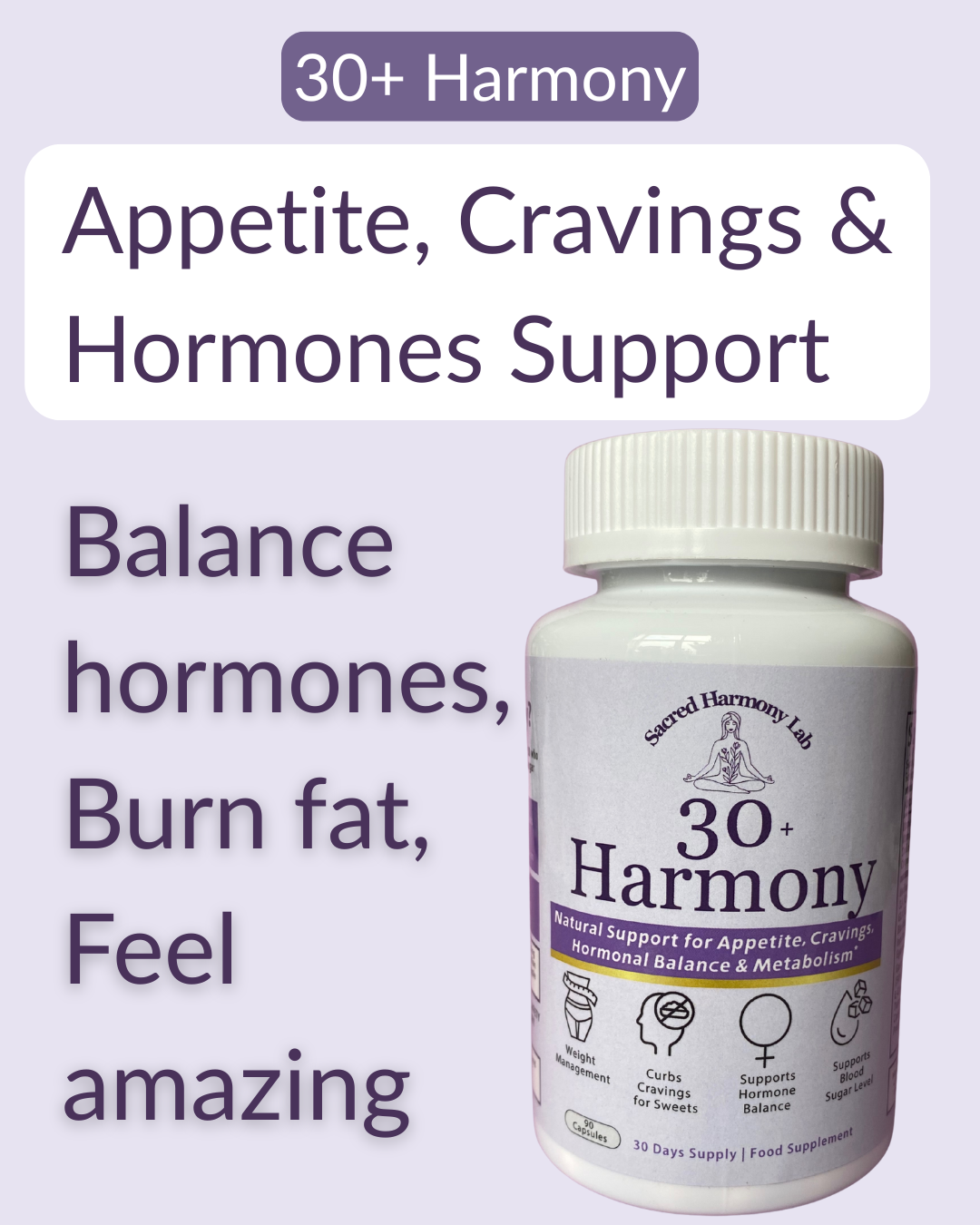 Appetite, Cravings & Hormones Support Supplement