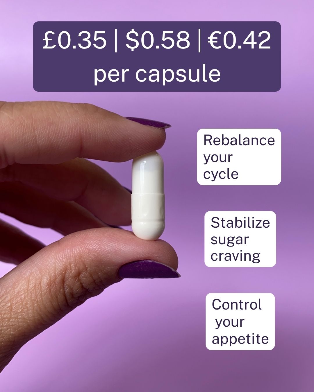 Appetite, Cravings & Hormones Support Supplement